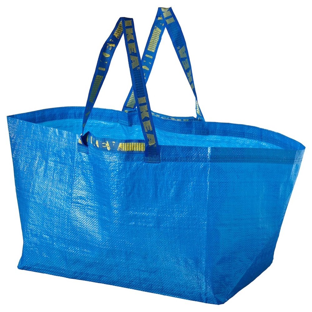 5 Frakta Ikea blue bags storage shopping spring clean holidays xtra sturdy new